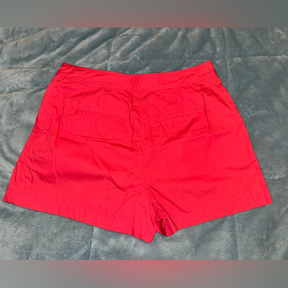 Micheal Michael Kors Red Bermuda Shorts Casual Lightweight Design, Size 10 - Picture 5 of 5